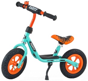Milly Mally Dusty 10'' Balance Bike Pistachio Orange 3241