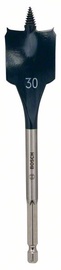 Urbis Bosch Flat Drill Bit, koka/ģipškartons, spalvveida, sešstūris, 30 mm x 15.2 cm