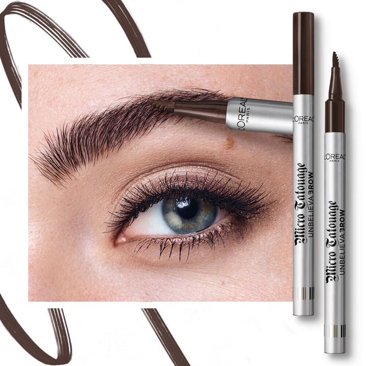 Kulmupliiats L´Oréal Paris Unbelieva Brow 109 Ebony, 1 g