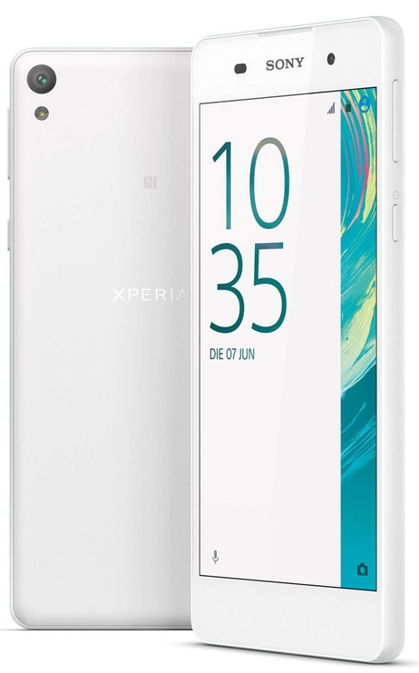 Mobilusis telefonas Sony Xperia E5, baltas, 1.5GB/16GB