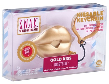 Raktų pakabukas SWAK Matte Gold kiss 4114