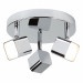 Kryptinis šviestuvas Searchlight Quad 4233CC, 3x4W, integruota LED lempa