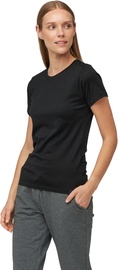 Audimas Merino Wool Short Sleeve T-Shirt Black XL