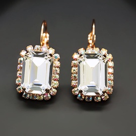 Diamond Sky Earrings With Crystals From Swarowski Lurdes II Classic