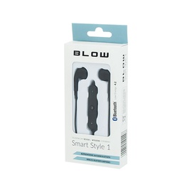 Belaidės ausinės su mikrofonu Blow juodos 32-778#
