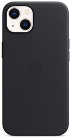 Чехол Apple iPhone 13 Leather Case with MagSafe - Midnight