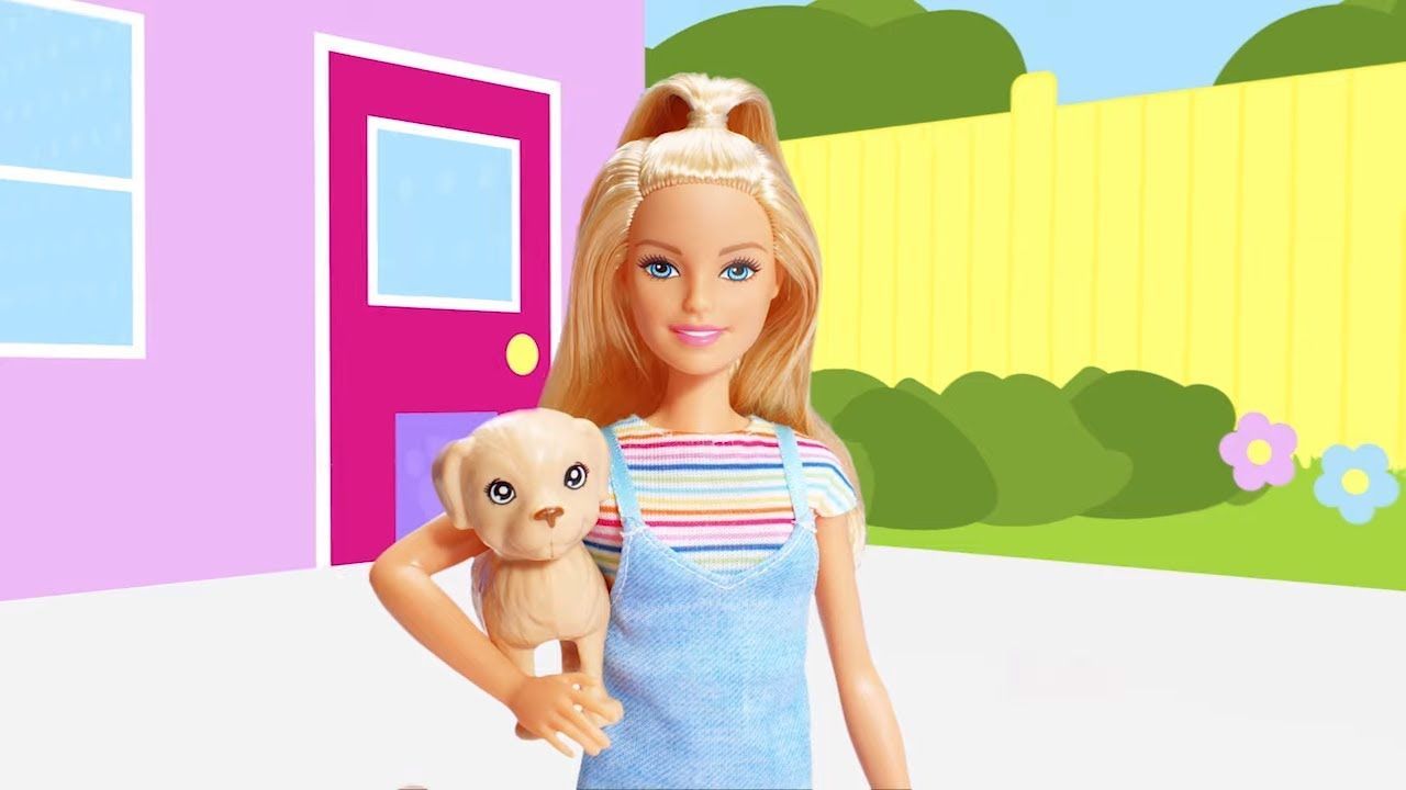 barbie play n wash pets