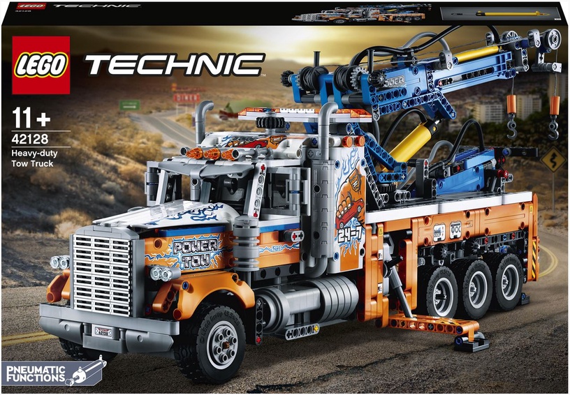 Konstruktor LEGO Technic Vastupidav puksiirauto 42128, 2017 tk