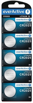 ElementaiEveractive,CR2025,3V,5vnt.