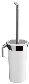 Gedy Karma Toilet Brush With Holder Chrome/White 3533/03-02