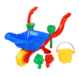Набор игрушек для песочницы Wheelbarrow, многоцветный, 6 шт.