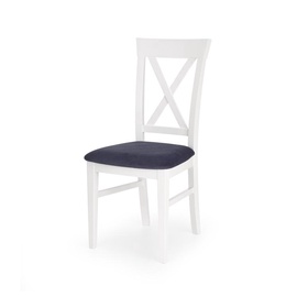 Стул для столовой Halmar Bergamo White/Navy Blue, 1 шт.