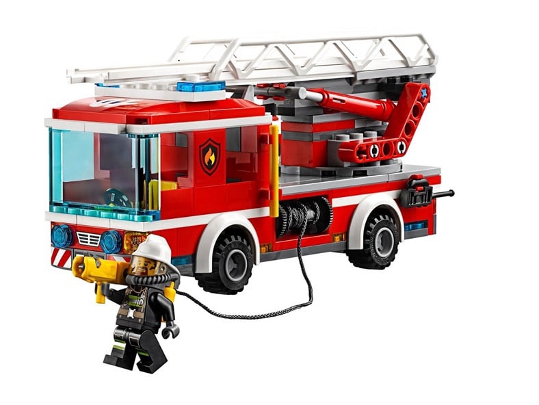 LEGO City Fire Ladder Truck 60107 60107 214 Ksenukai.lv