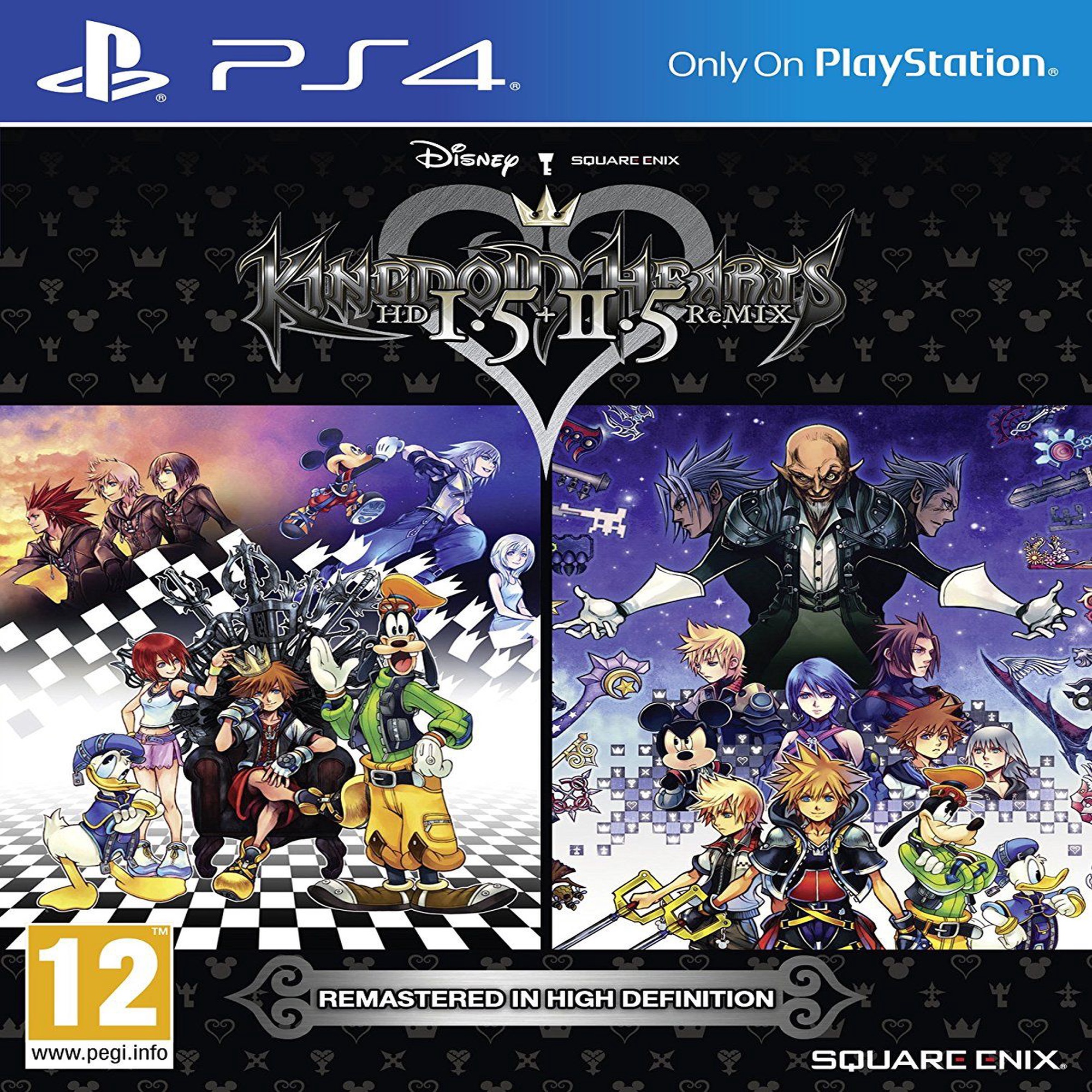 Kingdom Hearts Remastered HD 1.5 And 2.5 REMIX Edition PS4 Senukai.lt