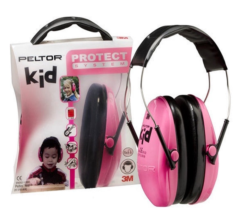 Drošības austiņas 3M Peltor Kid, rozā