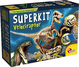 Intelektuāla rotaļlieta Lisciani Superkit Velociraptor, daudzkrāsains