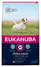 Сухой корм для собак Eukanuba Adult, курица, 15 кг