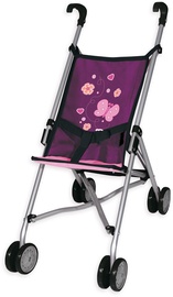 Leļļu ratiņi Bayer Butterfly 30157AA Purple
