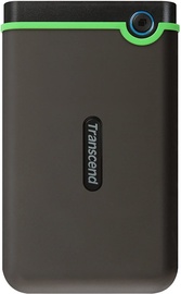 Cietais disks Transcend StoreJet 25M3C, HDD, 4 TB, zaļa