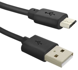 Qoltec Cable USB-micro to USB 0.5m Black