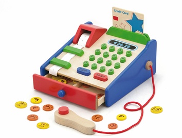 Parduotuvės žaislai, kasos aparatas VIGA Cash Machine 59692