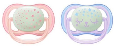 Philips Avent Ultra Air Night Pink 0-6 2pcs SCF376/12