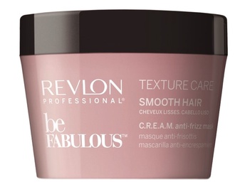 Kaukė plaukams Revlon Be Fabulous Texture Care Cream Anti-frizz Mask, 200 ml