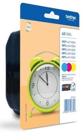 Brother LC125XLRBWBP Cartridge Cyan Magenta Yellow