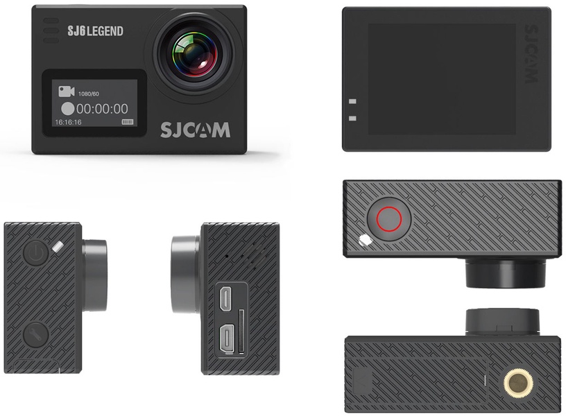 Экшн камера Sjcam SJ6 Legend, черный