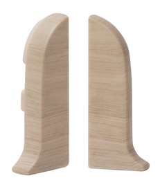Окончание плинтуса Salag Plug NGTK73 Arctic Oak Right And Left