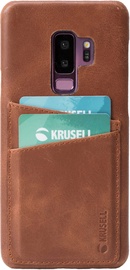 Krusell Sunne 2 Card Back Case For Samsung Galaxy S9 Plus Brown