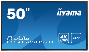 Monitors Iiyama LH5052UHS-B1, 49.5", 8 ms