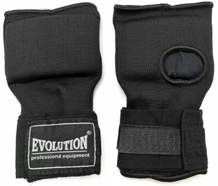 Перчатки без пальцев Evolution SB-310, черный, M