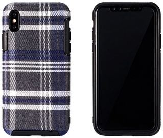Remax Fabric Series Back Case For Apple iPhone X Blue