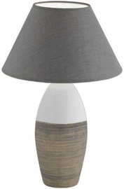 Fischer & Honsel Bedford 56185 Table Lamp 40W E14 White/Gray