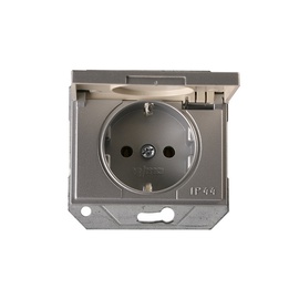 Kištukinis lizdas Vilma XP500, su įž, metalo sp, IP44