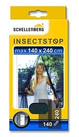 Moskītu tīkls Schellenberg Insectstop 20509, melna/antracīta, 1400x2400 mm