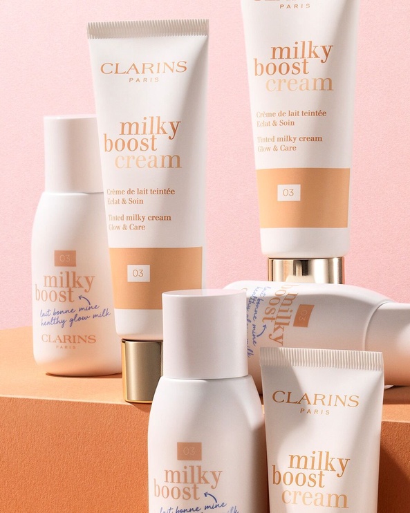 ВВ-крем Clarins Milky Boost 02, 45 мл