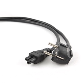 Сетевой кабель Gembird Power Cable VDE, IEC C5, 1 м, черный