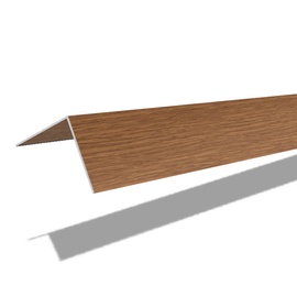 Nurgaliist PVC C25/217 25X25 mm 2.7 m tume tamm