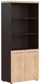 Skyland Office Cabinet AHC 85.5 Oak/Wenge
