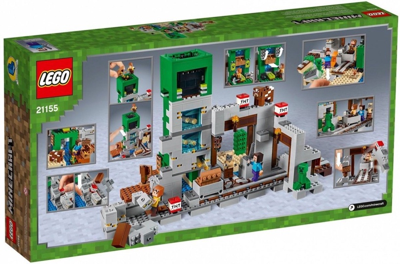 Konstruktors LEGO® Minecraft Creeper™ raktuves 21155, 834 gab.