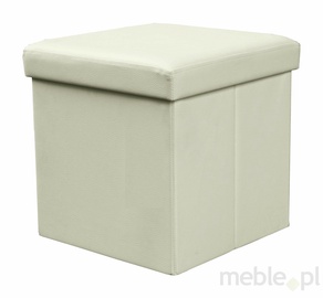 Пуф Halmar Moly Cream, 38x38x38 см