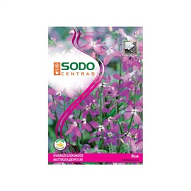 Lefkojas sēklas Sodo Centras Rose, 1 g