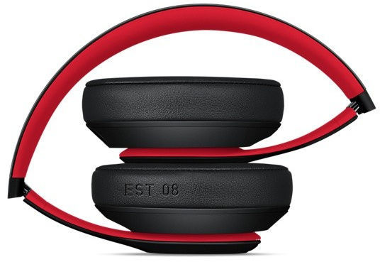 Belaidės ausinės Beats Studio3, juodos 