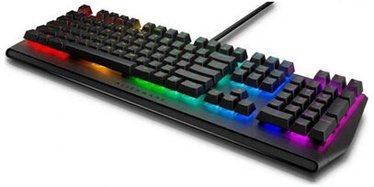 Klaviatuur Dell AW410K Cherry MX Brown EN, must