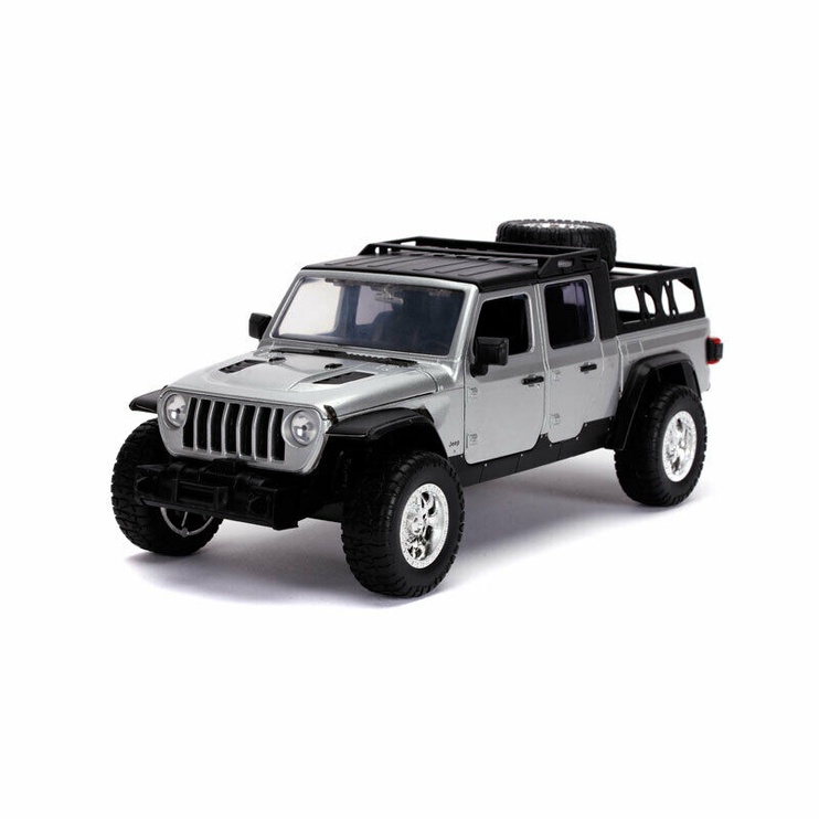 Bērnu rotaļu mašīnīte Jada Toys Fast & Furious Jeep Gladiator 253203055, sudraba