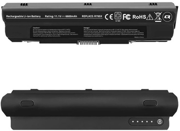 Qoltec Long Life Notebook Battery For Dell XPS 14/15/17 6600mAh