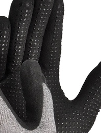 Рабочие перчатки перчатки Tegera 884A-12, нейлон/синтетическое волокно, черный/серый, 12