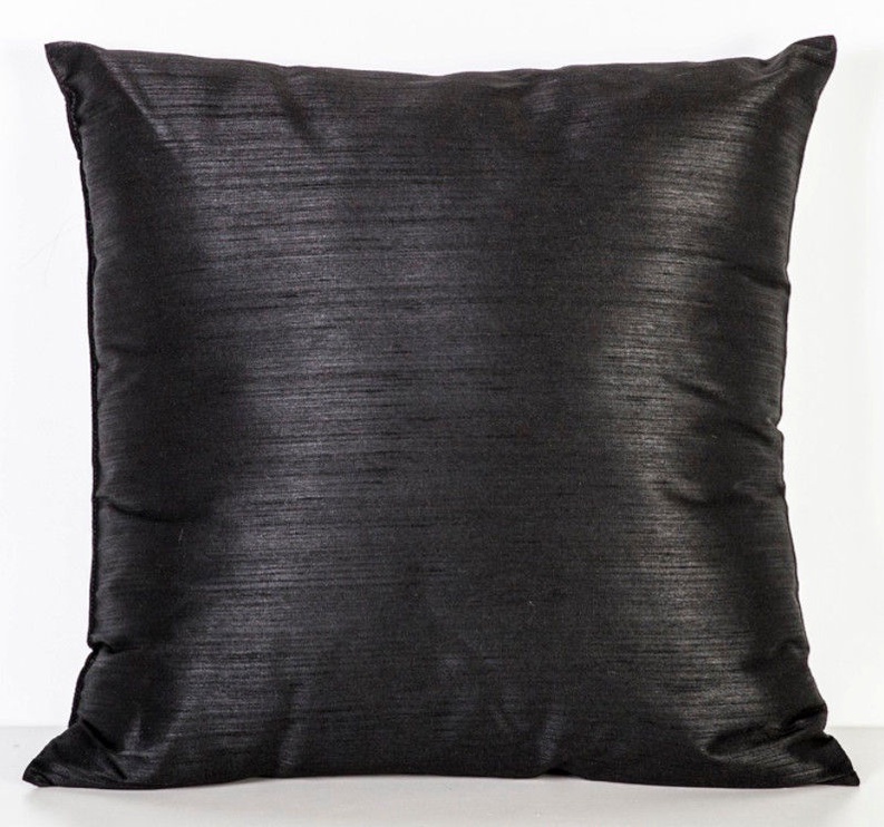 Dekoratyvinė pagalvėlė Home4you Indigo 3, juoda, 45 cm x 45 cm